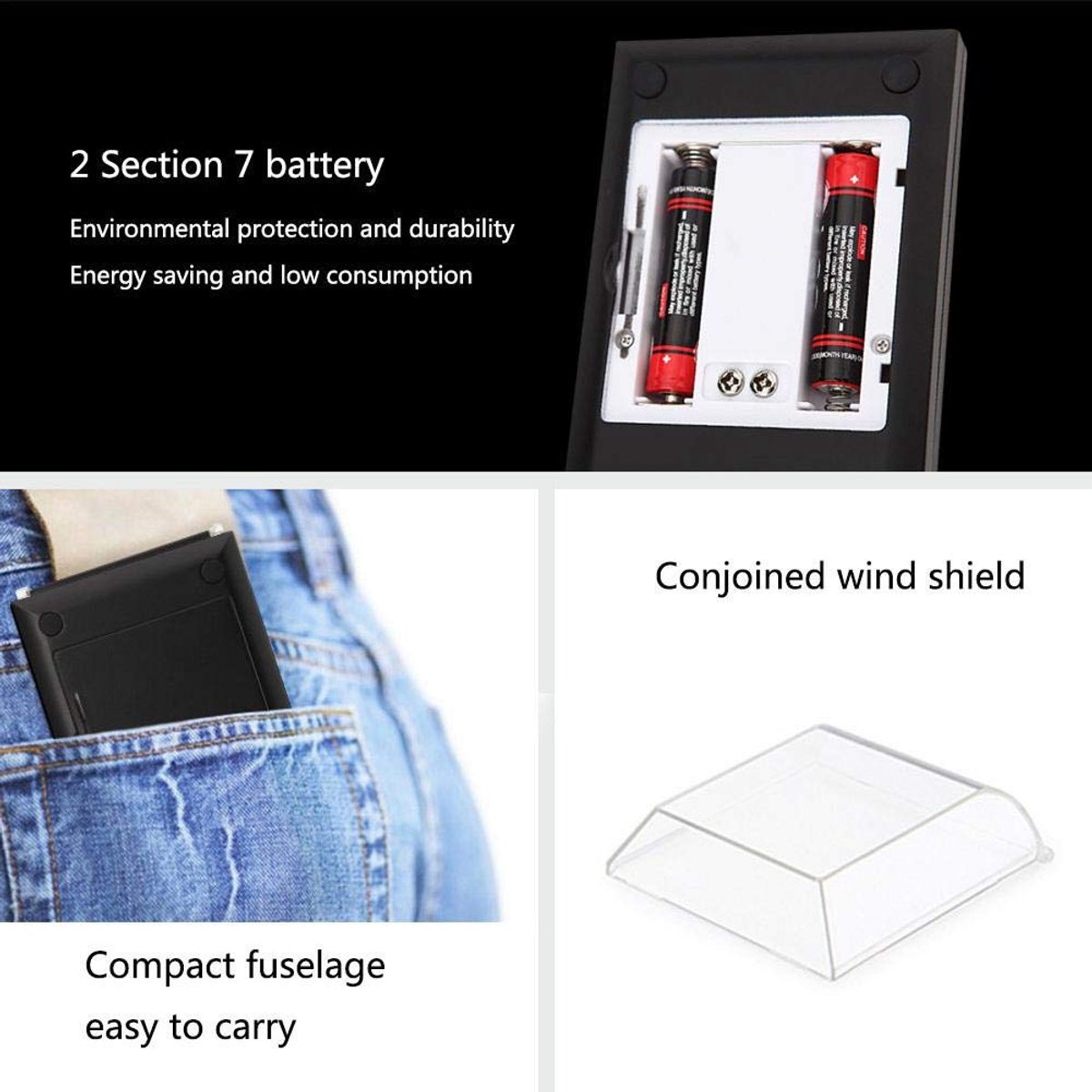 SnelShoppen - Digitale Elektronische Precisie Weegschaal 0.001G Mini LCD Voor Juwelen, Goud, Pillen en Poeders (50g/0.01g)