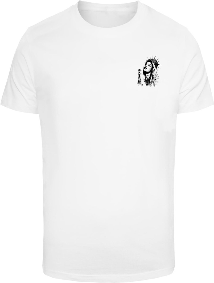 Mister Tee Faith In Mary Heren Tshirt 3XL Wit