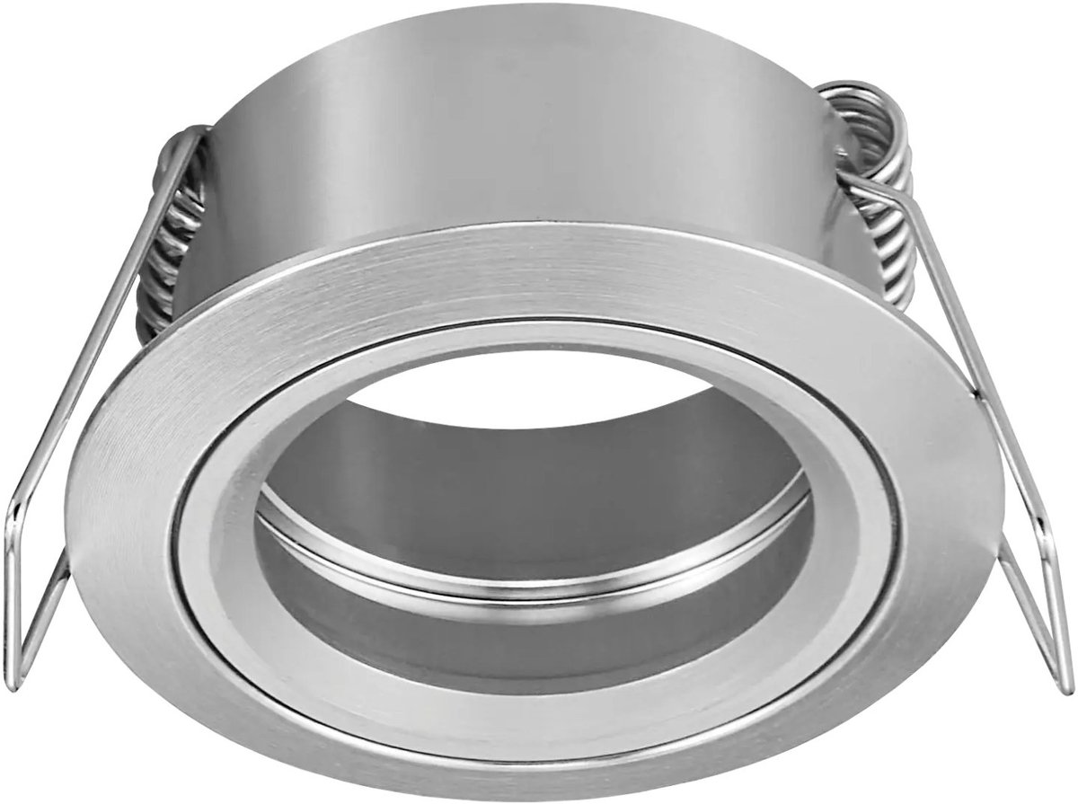 Saturn Mini inbouwspot, vaste uitvoering in aluminium met MR11-fitting, lichtbron niet inbegrepen