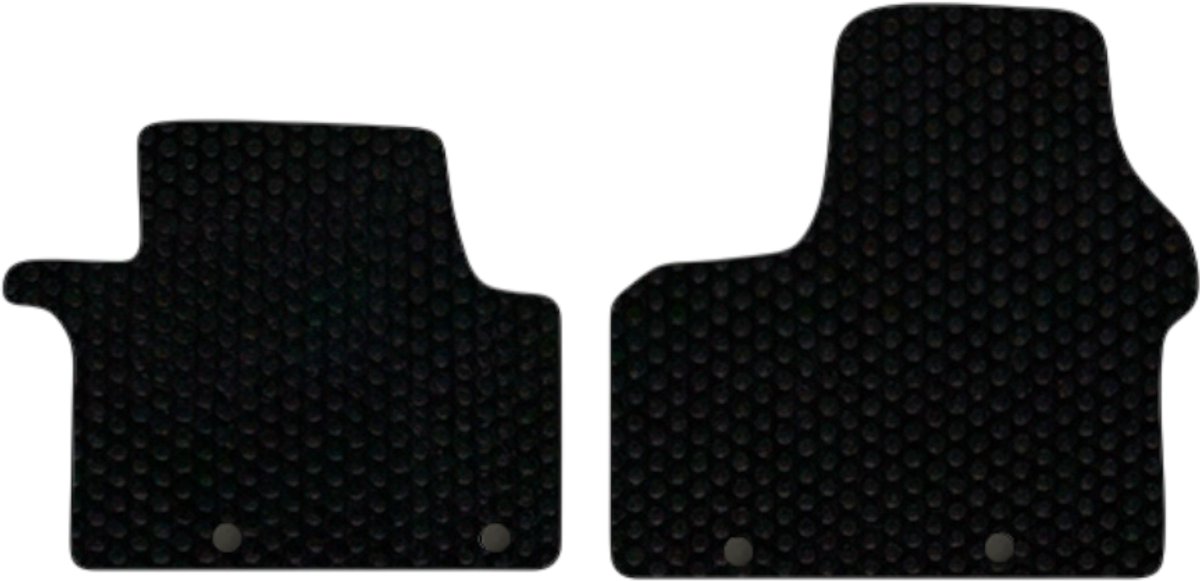 Automatten Renault Trafic III 2014-heden - Rubber - Perfecte pasvorm - Voormat 2-delig