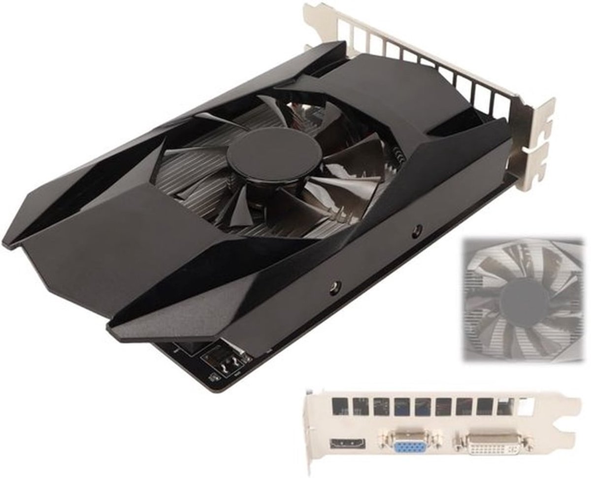 4GB GDDR5 Grafische Kaart - Desktop Computer Grafische Kaart - Koelventilator - 128Bit - HD Multimedia Interface - Geschikt voor Gaming -...