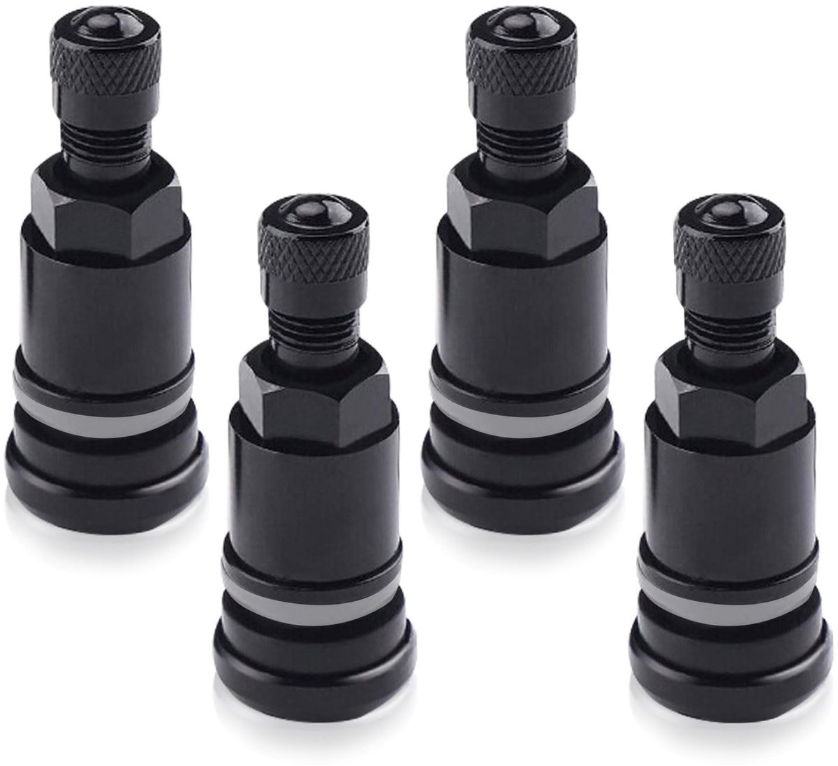 Solidchoice - Set van 4 Universele Ventielkleppen voor Auto's en Motoren