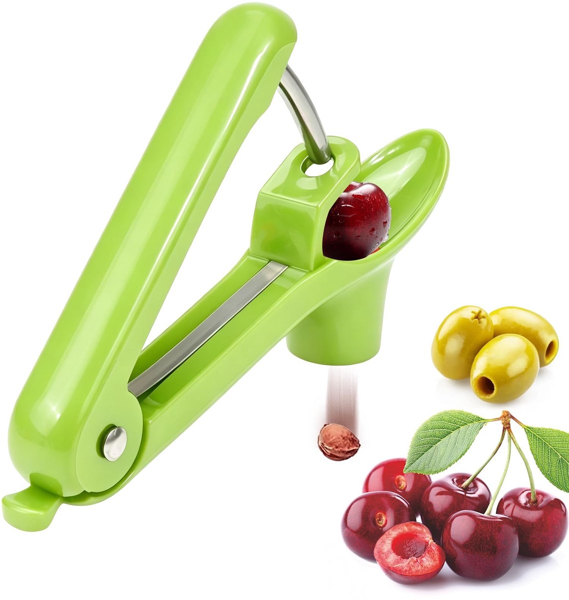 Solidchoice - Handmatige Kersenontpitter - Kersenpitverwijderaar voor Fruit