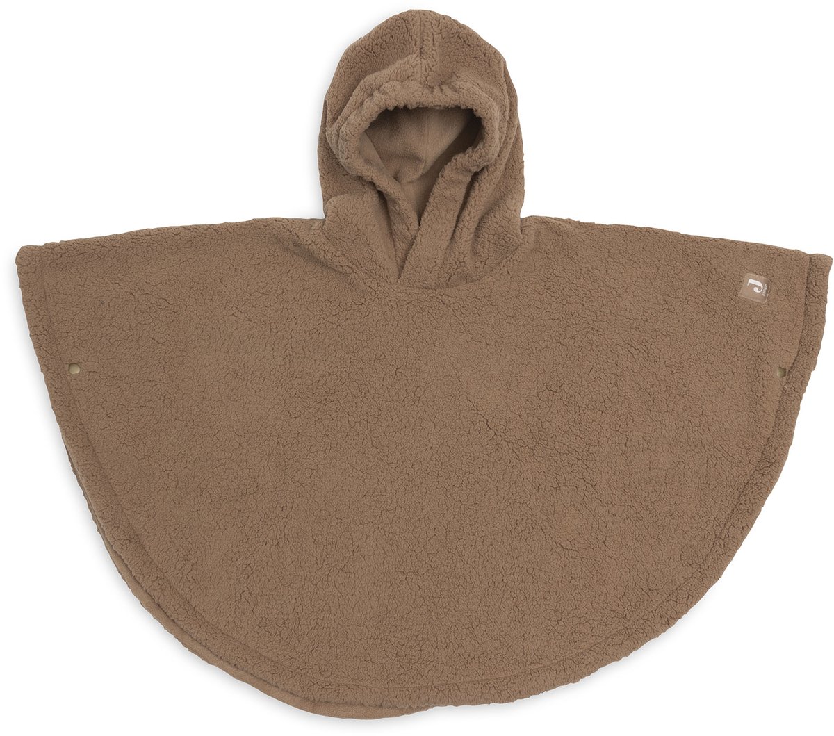 Jollein Cosy Poncho Teddy Fleece Dark Hazel