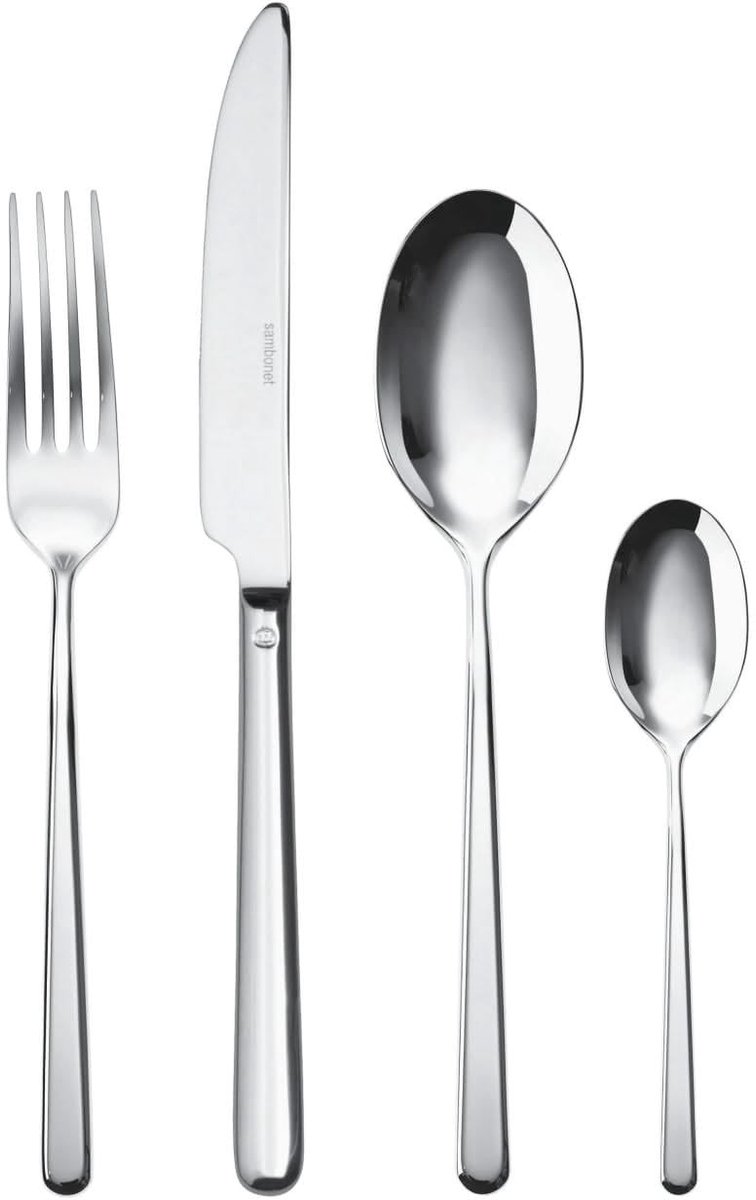 Solidchoice - 24 Delig Bestekset Roestvrij Staal