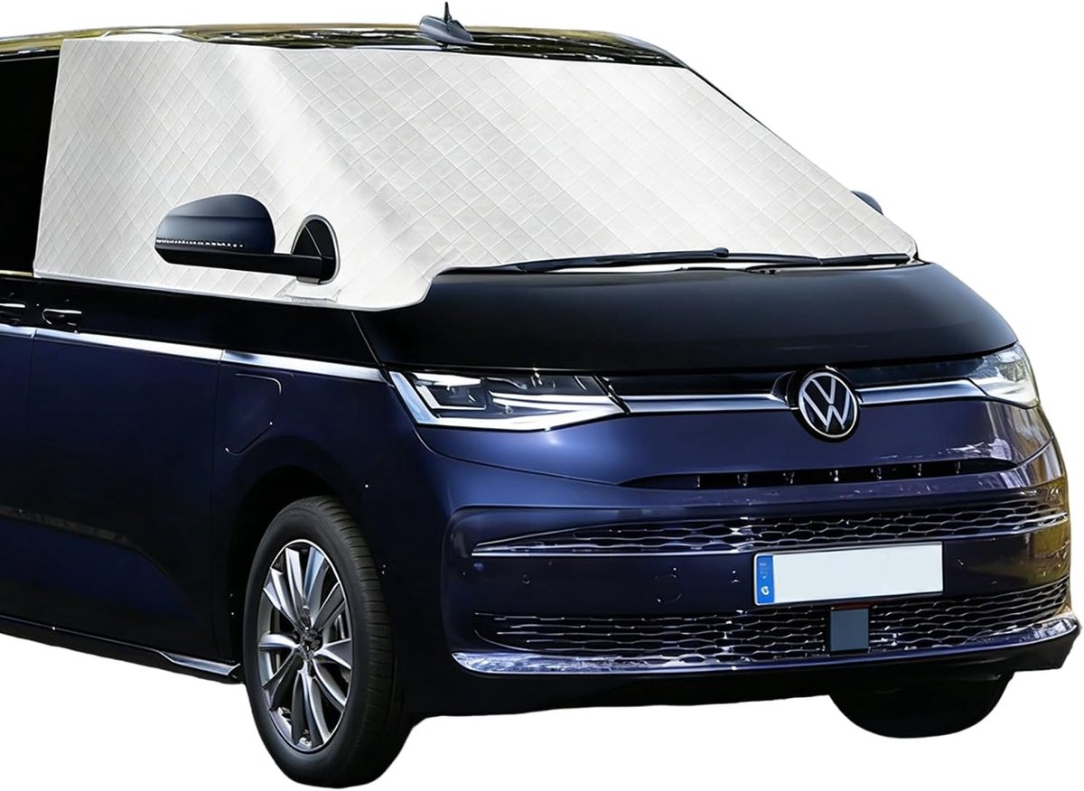 Windscreen Cover Compatible with VW T7 UV/ICE/Frost/Rain/Dust Window/Falling Leaves, Car Window Cover for All Seasons - ShopVlot