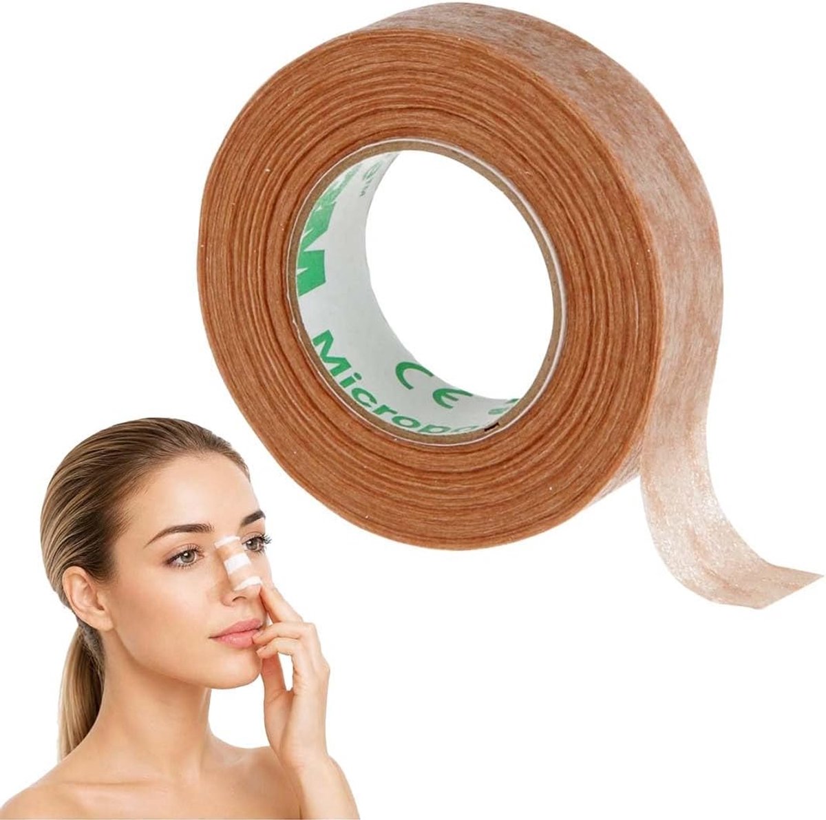 Nastro microporoso, zelfklevend, Cerotto Naso, Nastro Adesivo Ipoallergenic, voor de genezing van huidwonden - ShopVlot