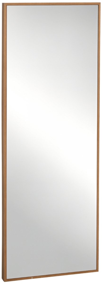 Wandspiegel, hoog, frame van grenenhout, 45L x 125H x 4,8T cm
