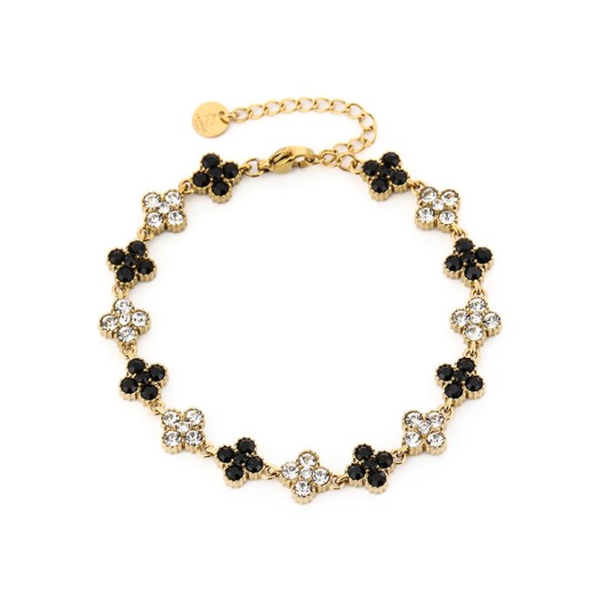 Bijoutheek Armband (Sieraad) Party Klaver Black