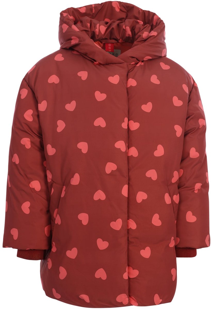 Looxs Revolution Looxs Little 2631-7260-983 Meisjes Jas - Maat 92 - Bruin Van