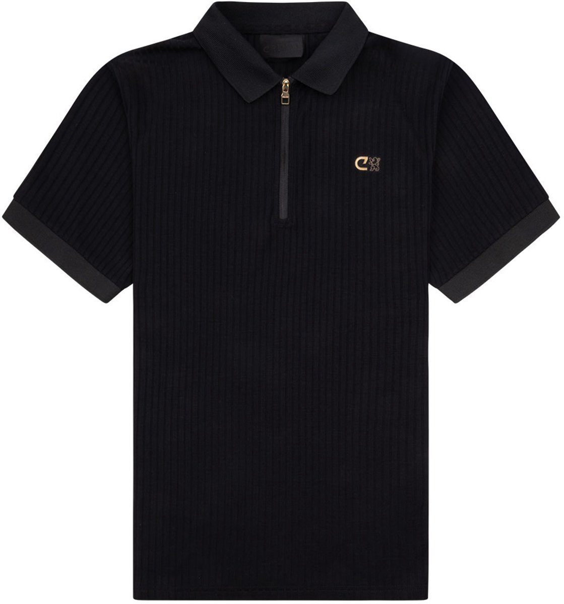 Cruyff - Toresso Polo Shirt - Zwart/ Goud - L