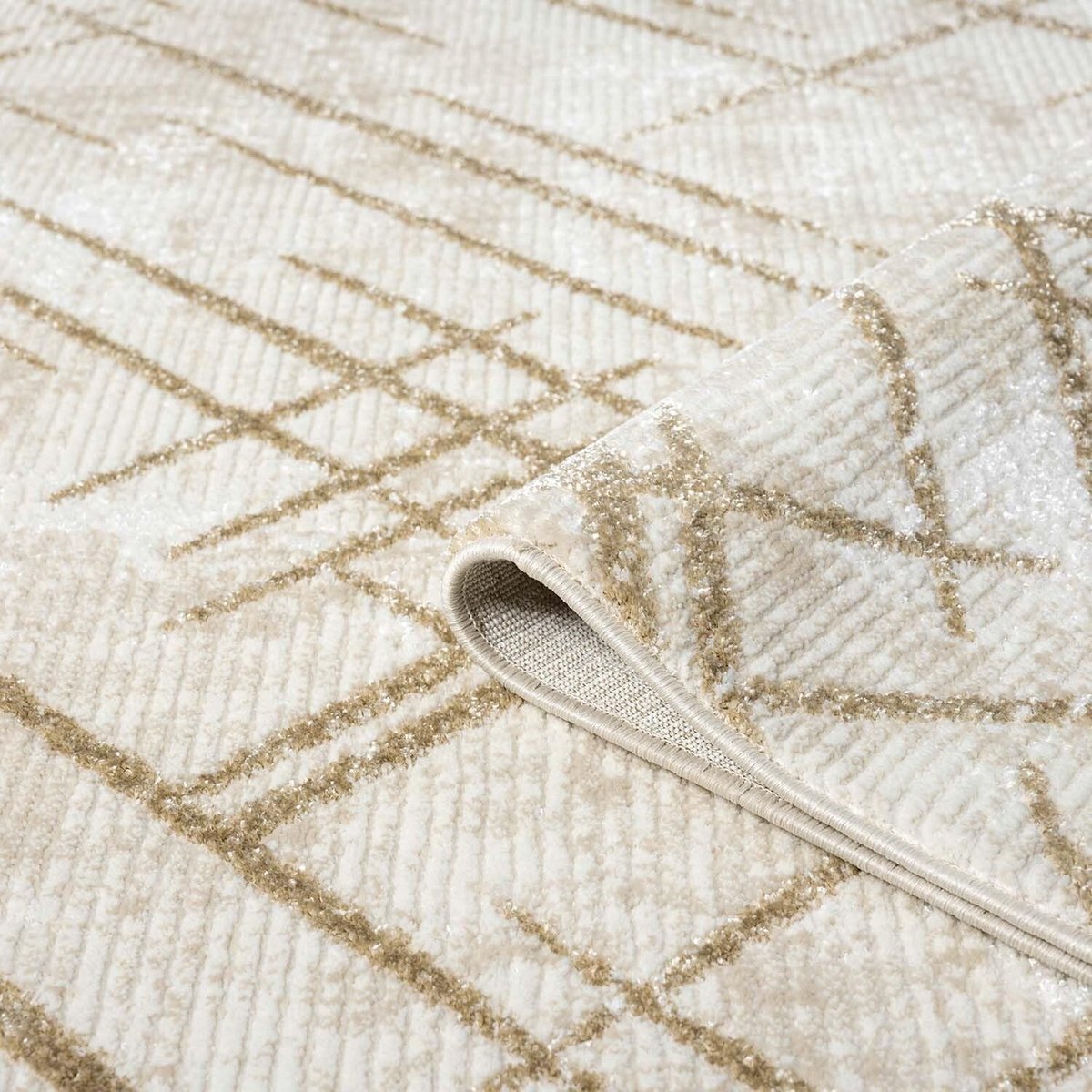 Solidchoice - Tapijtloper Crème 80 x 300 cm voor Gang