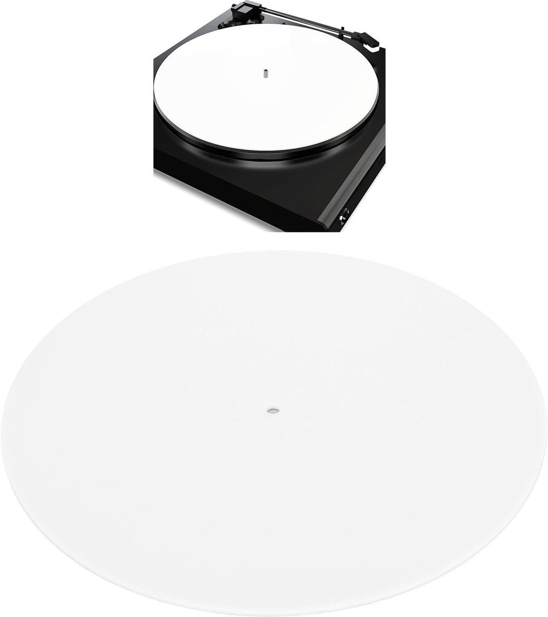 Solidchoice - Acryl Platter Slipmat voor Platenspelers