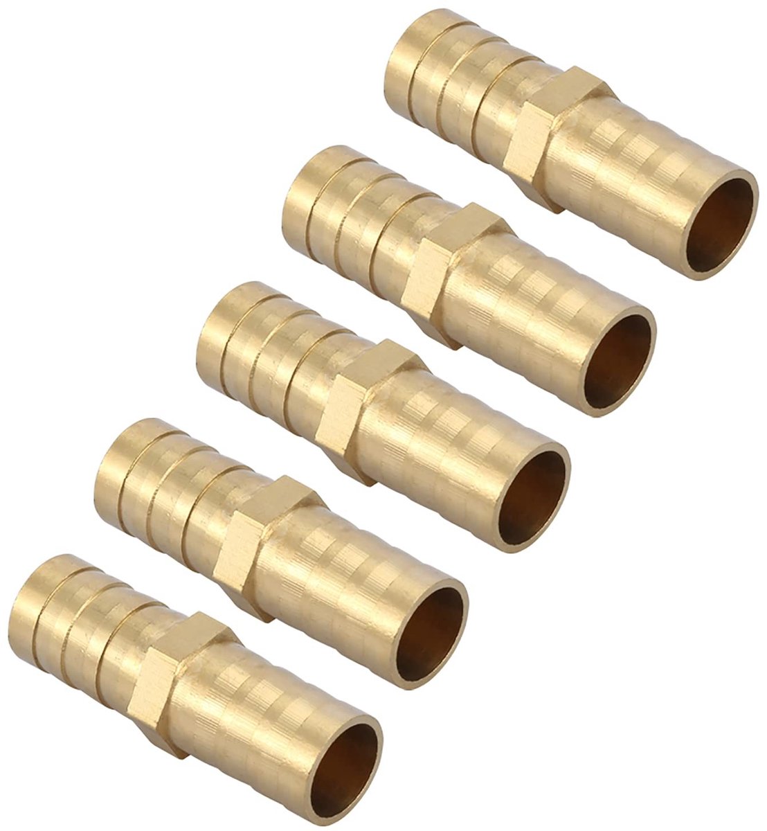 Solidchoice - Messing Barbed Pipe Connector voor Hoses