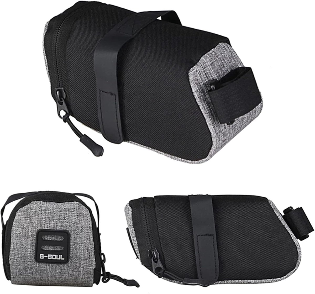 Nylon Bicycle Bag Bicycle Waterproof Storage Saddle Bag Seat Cycling Tail Rear Pocket Saddle Bicycle Saddle Bag - ShopVlot