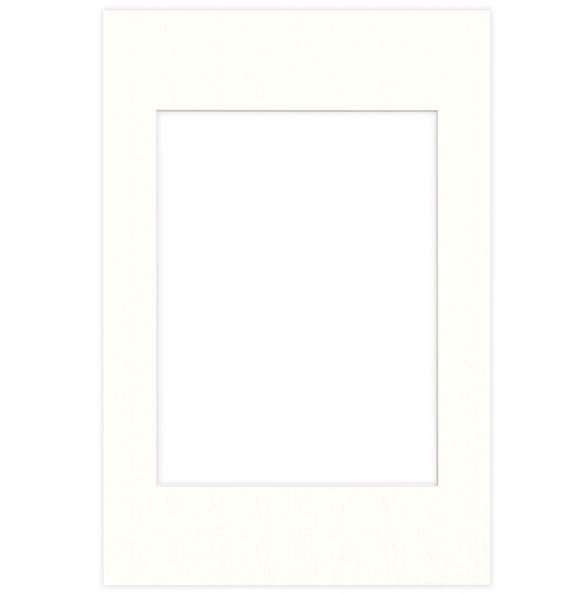 Passe-partout 40x60 cm, opening 30x40 cm, wit
