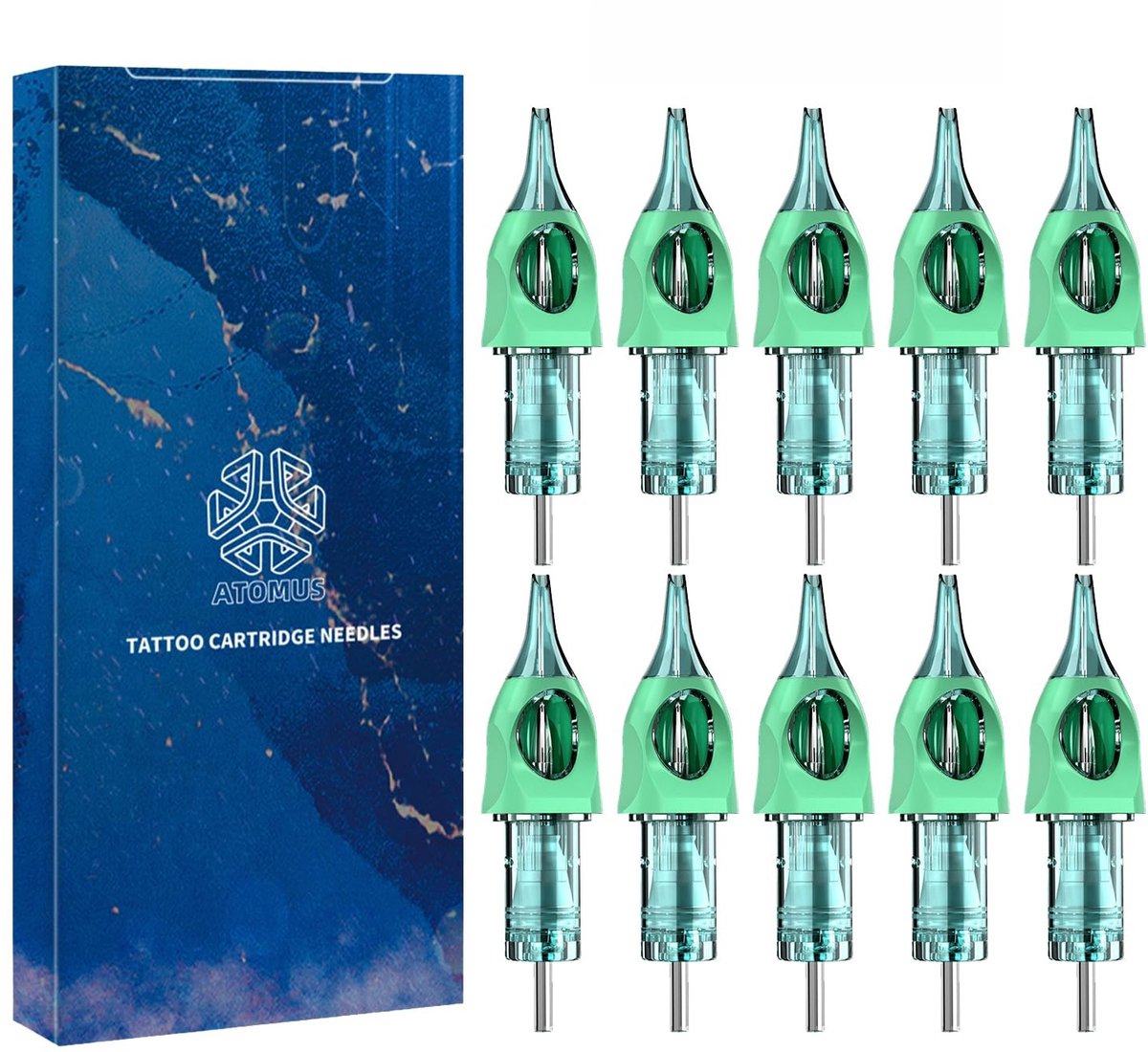 Solidchoice - 10 Stuks Tattoo Cartridge Needles met Demping