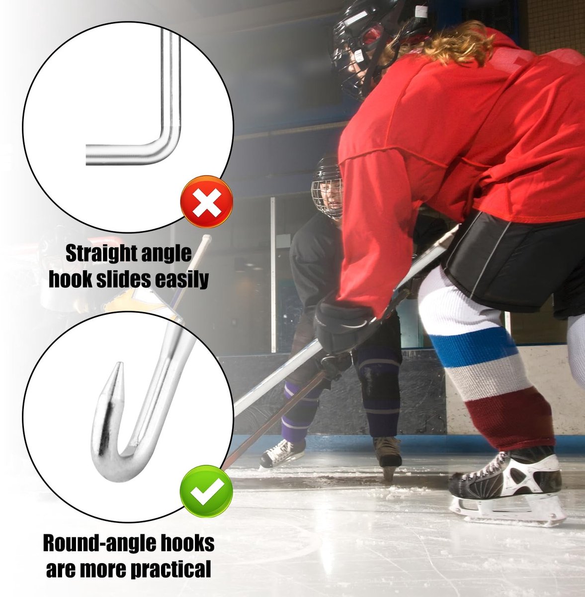 Solidchoice - Antislip Schoenvetertrekker voor Schaatsen (Set van 2)