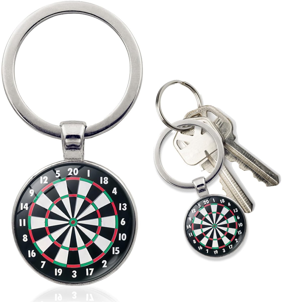 Solidchoice - Dartbord Sleutelhanger voor Dartliefhebbers