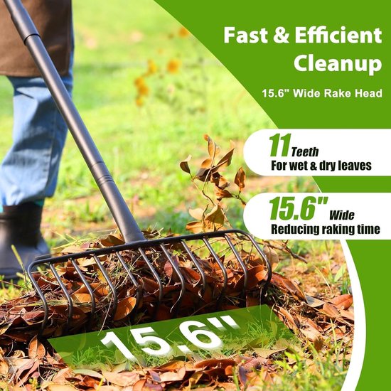 Solidchoice - Landscaping Rake Set 4 Stuks voor Tuinonderhoud van Solidchoice — afbeelding 4
