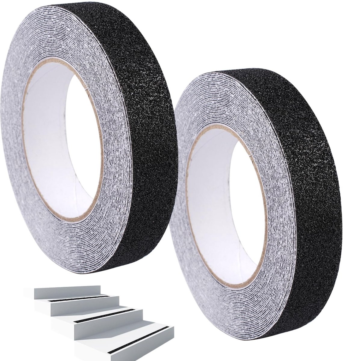 Solidchoice - 2 Rollen Antislip Tape voor Binnen en Buiten