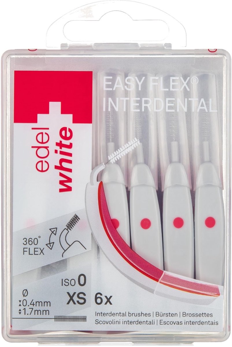 Solidchoice - Interdentale Borstels 0,42mm/ISO 0 - 6 Stuks