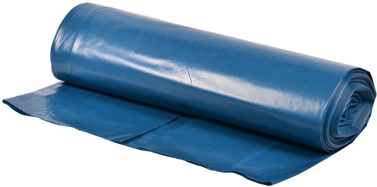 Solidchoice - Extra Sterke Vuilniszakken Blauw 120L (20 stuks)