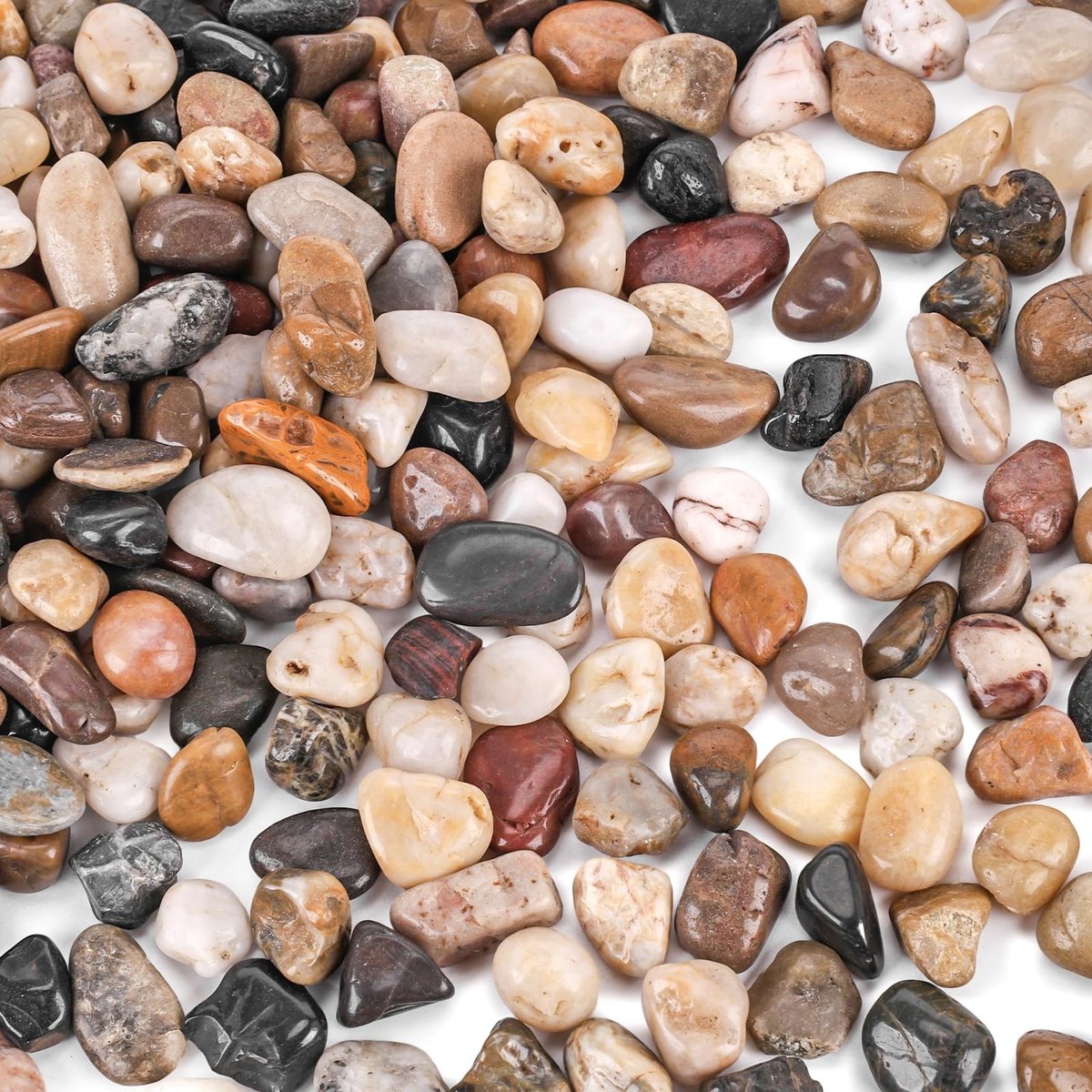 Solidchoice - Gepolijste Rivierstenen voor Decoratie en Tuinen, 450g