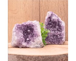 Amethist Geode Uruguay – Ruwe Rand – A+ Kwaliteit 500–700 g