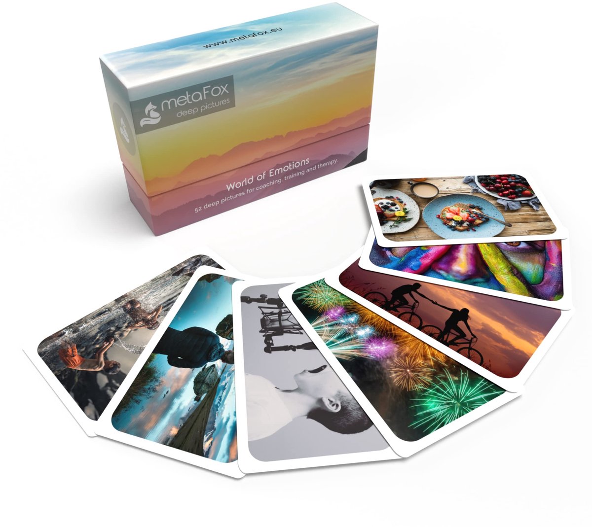 Solidchoice - Coachingkaarten 'Emotional Worlds' - 52 Foto Kaarten voor Emotionele Intelligentie