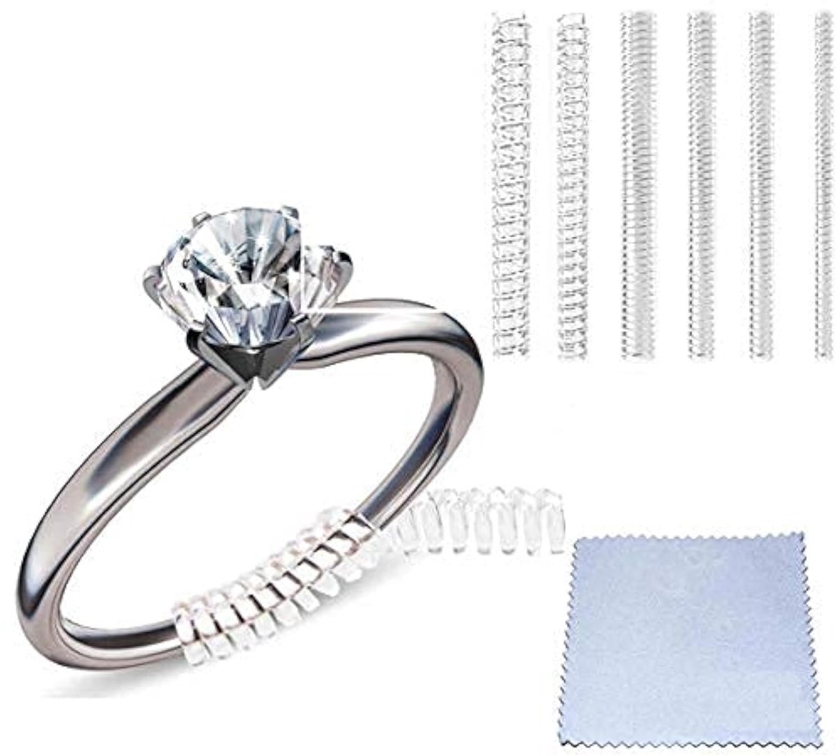 Solidchoice - Set van 4 Ringverkleiners voor Comfortabel Draaggemak