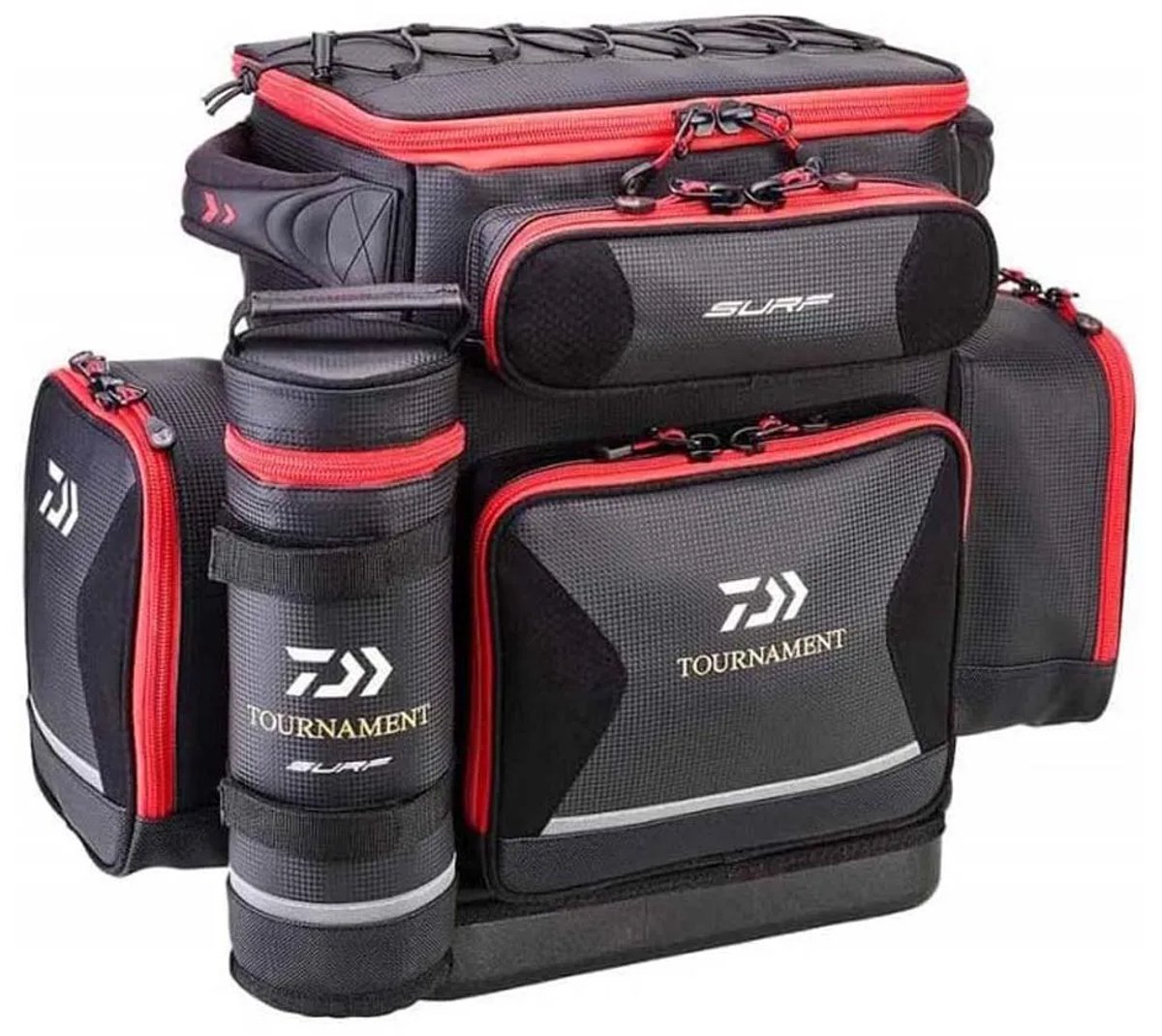 Daiwa Tournament Surfcasting Rugzak Zwart 60 x 32 x 49 cm