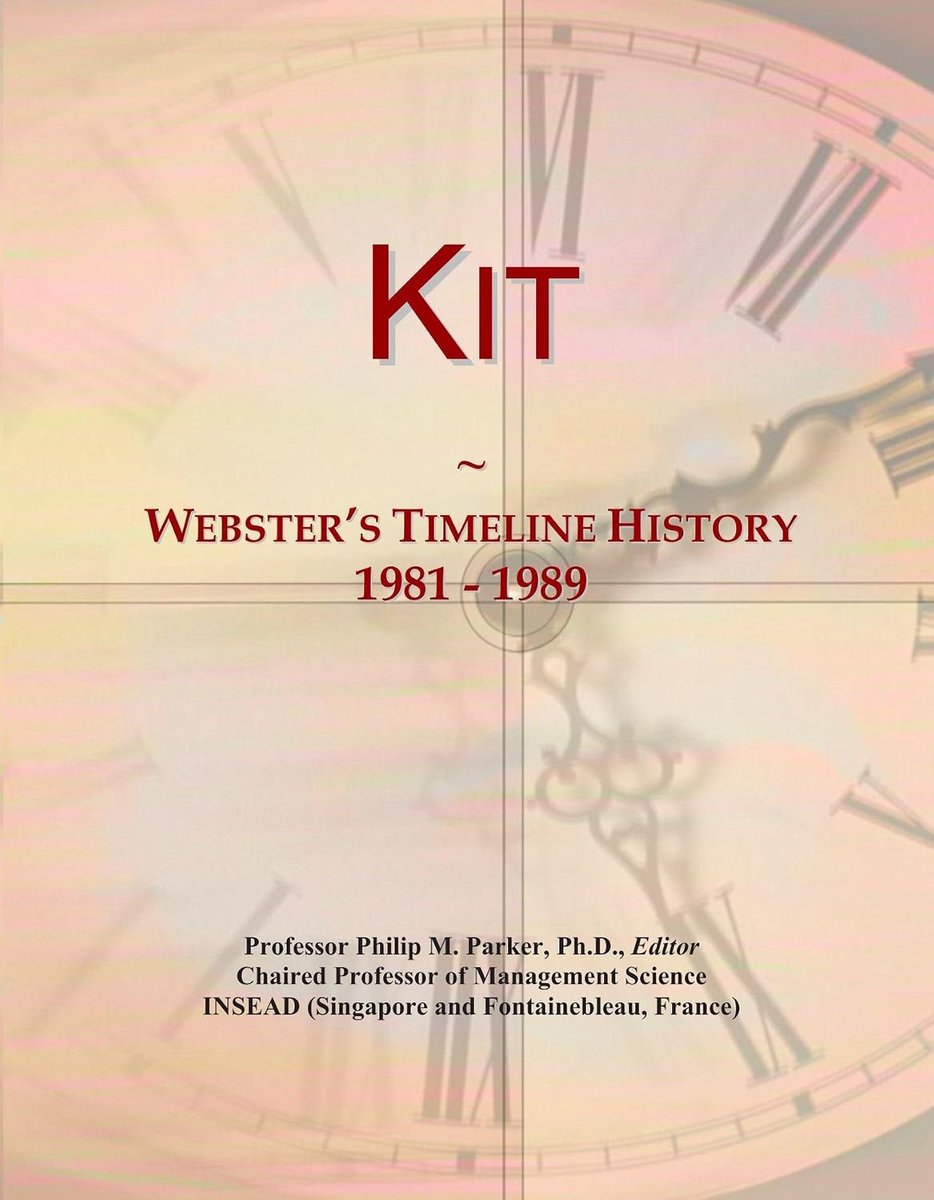 Boek: Webster's Timeline Geschiedenis 1981 - 1989 - Historische gebeurtenissen - Inzicht in de jaren '80 - ShopVlot
