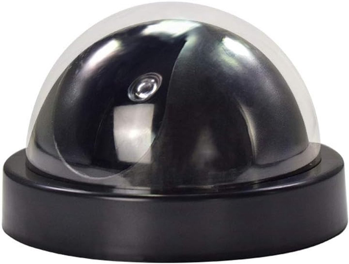 Dummy camera met LED licht - nep beveiligingscamera - weerbestendig - voorkomt diefstal en vandalisme - ShopVlot