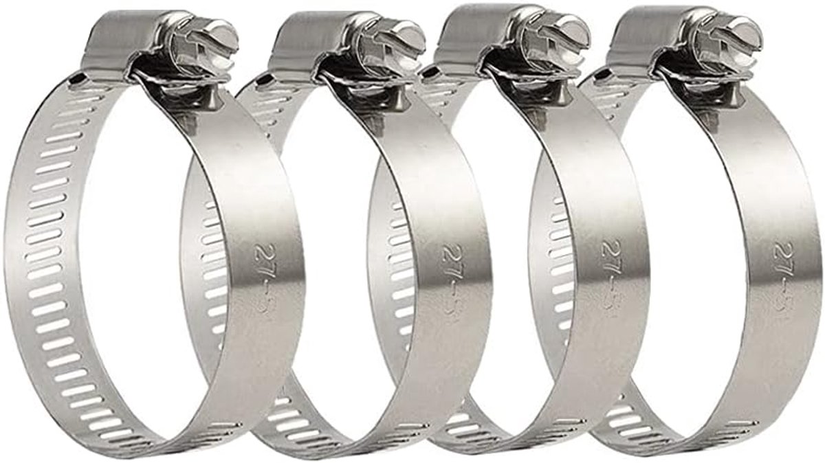 Hose Clamps 27-51mm - RVS - Verstelbaar - Voor veilige bevestiging van slangen - ShopVlot