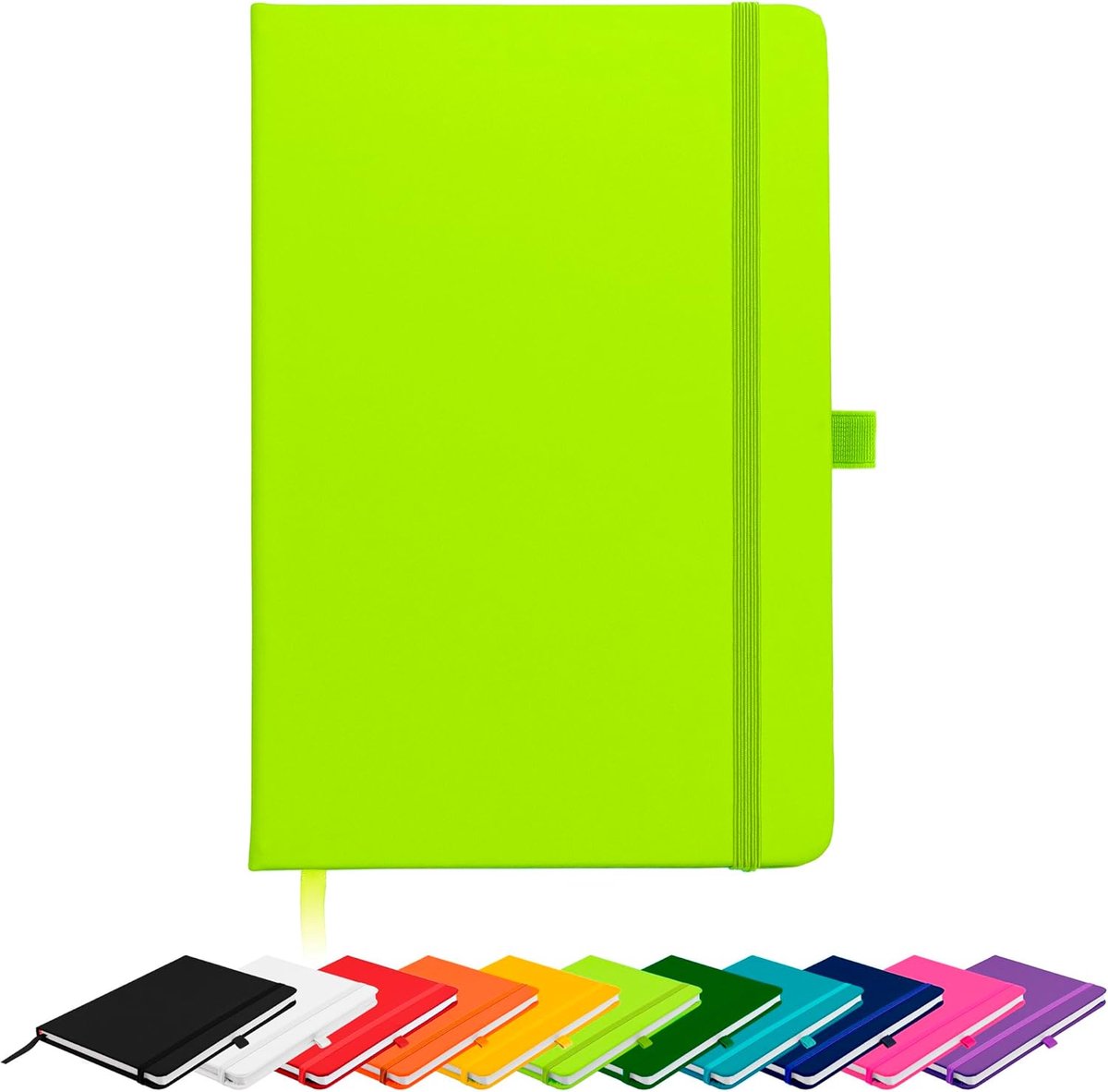 Notitieboek A5 - Hardcover - Unlined pagina's - Perfect voor notities - ShopVlot