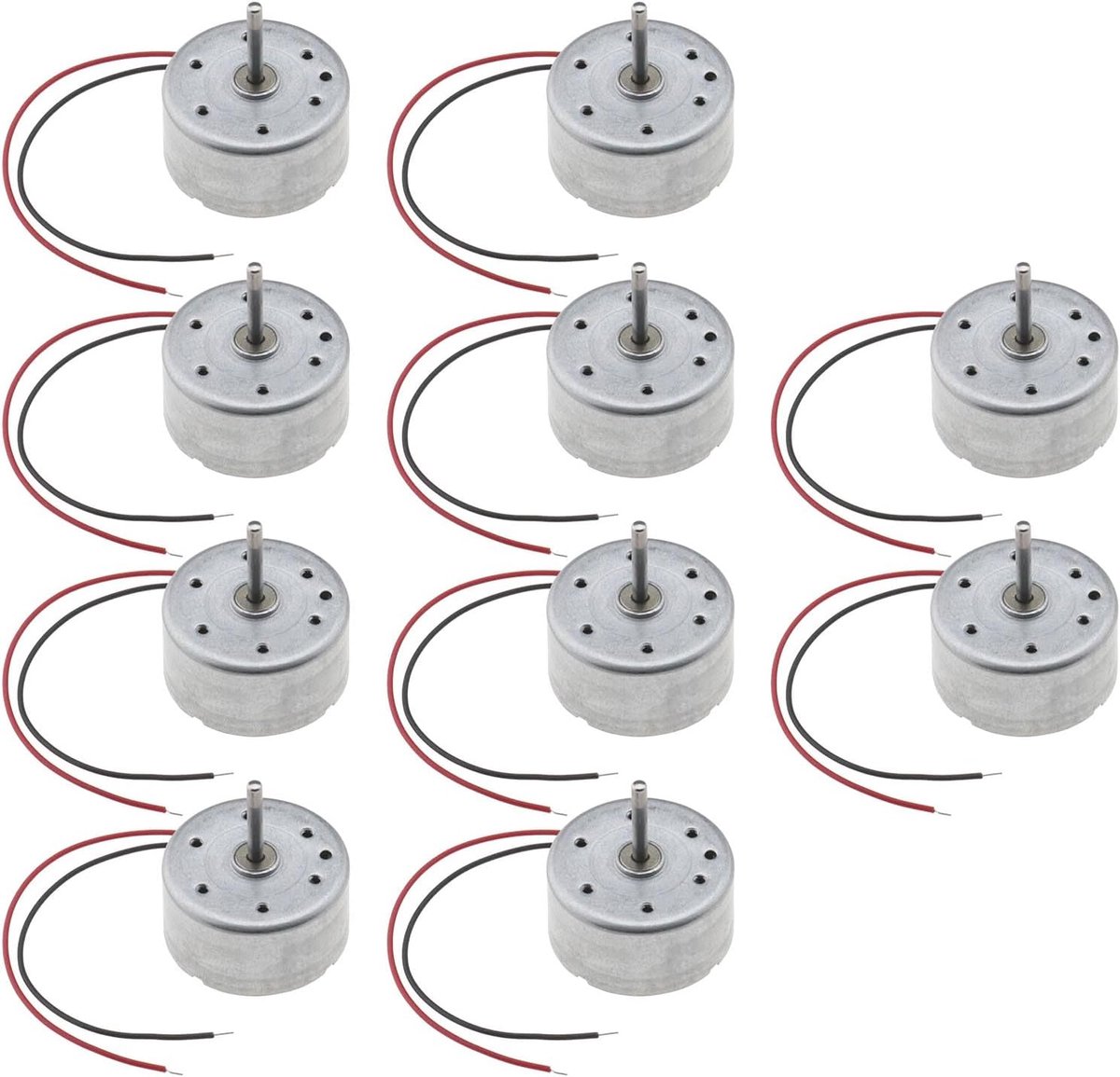 Mini motor 1730RPM 3V - metalen behuizing - ideaal voor modelbouw en wetenschappelijke experimenten - ShopVlot