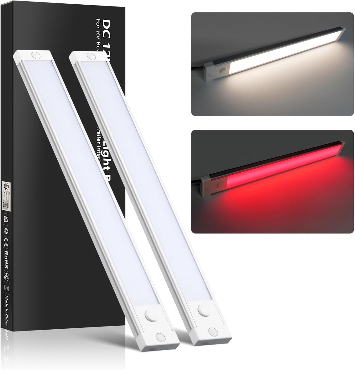 LED strip verlichting 12V - dimbaar - onderkast verlichting - ideaal voor camper en caravan - ShopVlot