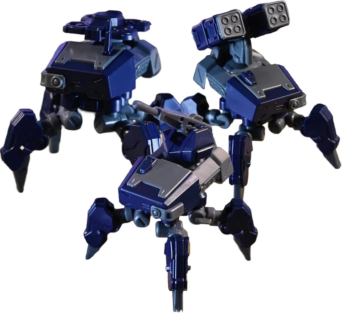 Modelkit figurine 1/144 - Super Cavalry ZA-02 blauw - 3 beweegbare gewrichten - uitdagend bouwproject - ShopVlot