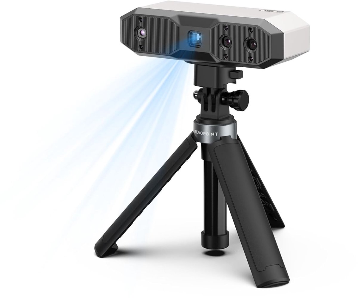 3D scanner 0,02 mm precisie - compact en lichtgewicht - kleurenscan voor 3D modelleren - ShopVlot