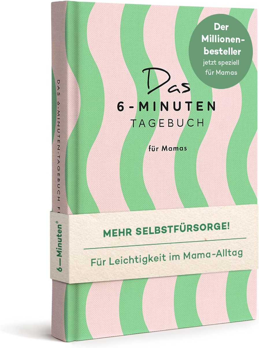 6-Minuten Dagboek voor Mama's - Kerstcadeau - Voor meer aandacht & zelfzorg - Miljoenenbestseller - ShopVlot