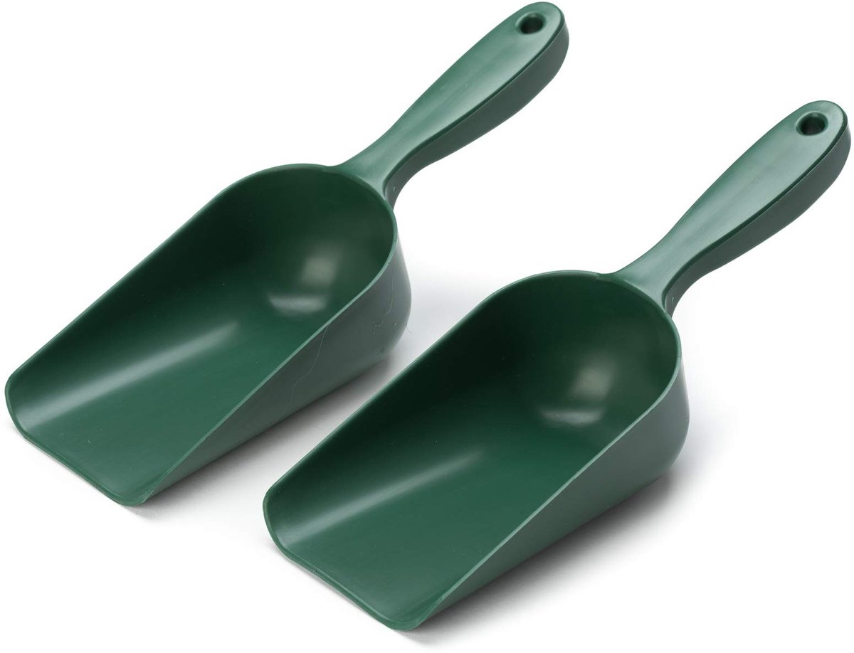 Tuinschepje 2-Pack - Kleine Plastic Schep - Handig voor Compost - Ideaal voor Tuinieren - ShopVlot