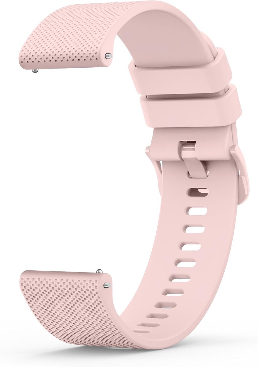 Horloge band 20 mm 22 mm - Silicone - Snelle bevestiging - Voor heren en dames - ShopVlot
