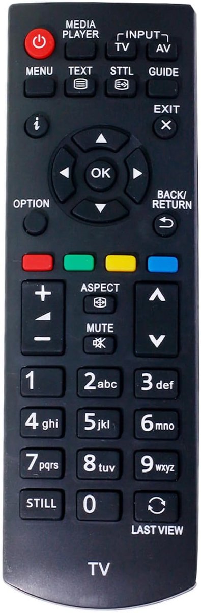 ALLIMITY 398GR7BD2NEPSE000Z Remote Control Compatible with Panasonic Full HD TV TX-24G310E TX-32G310E TX-32G320E - ShopVlot
