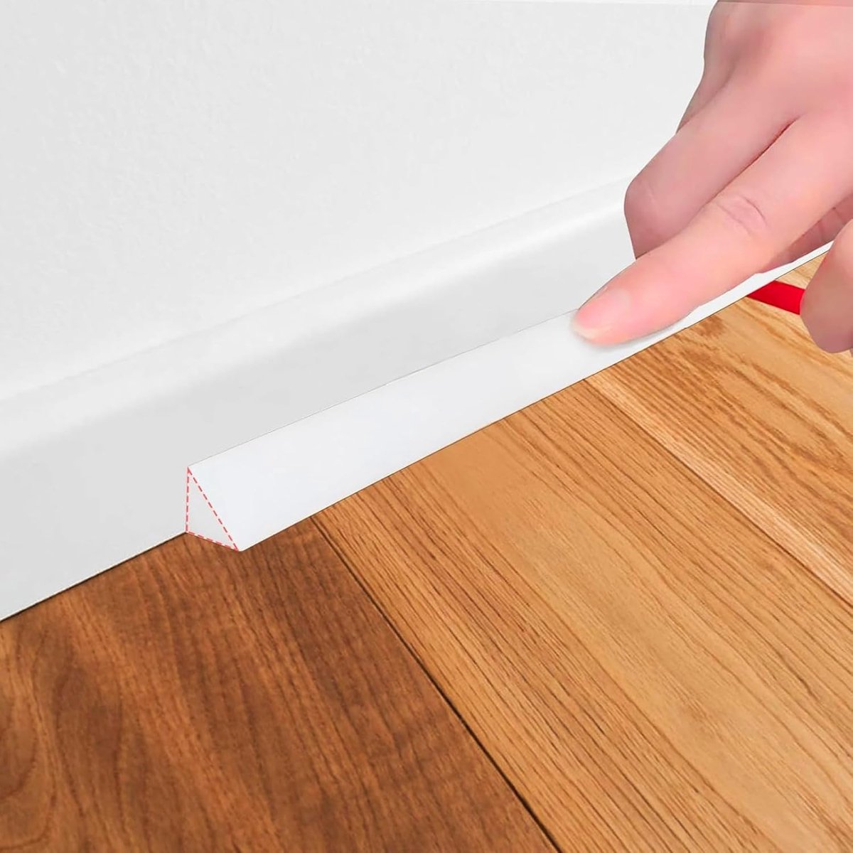 Kitband zelfklevend 3m - waterdicht - flexibele silicone - ideaal voor toiletten en badkamers - SnelShoppen