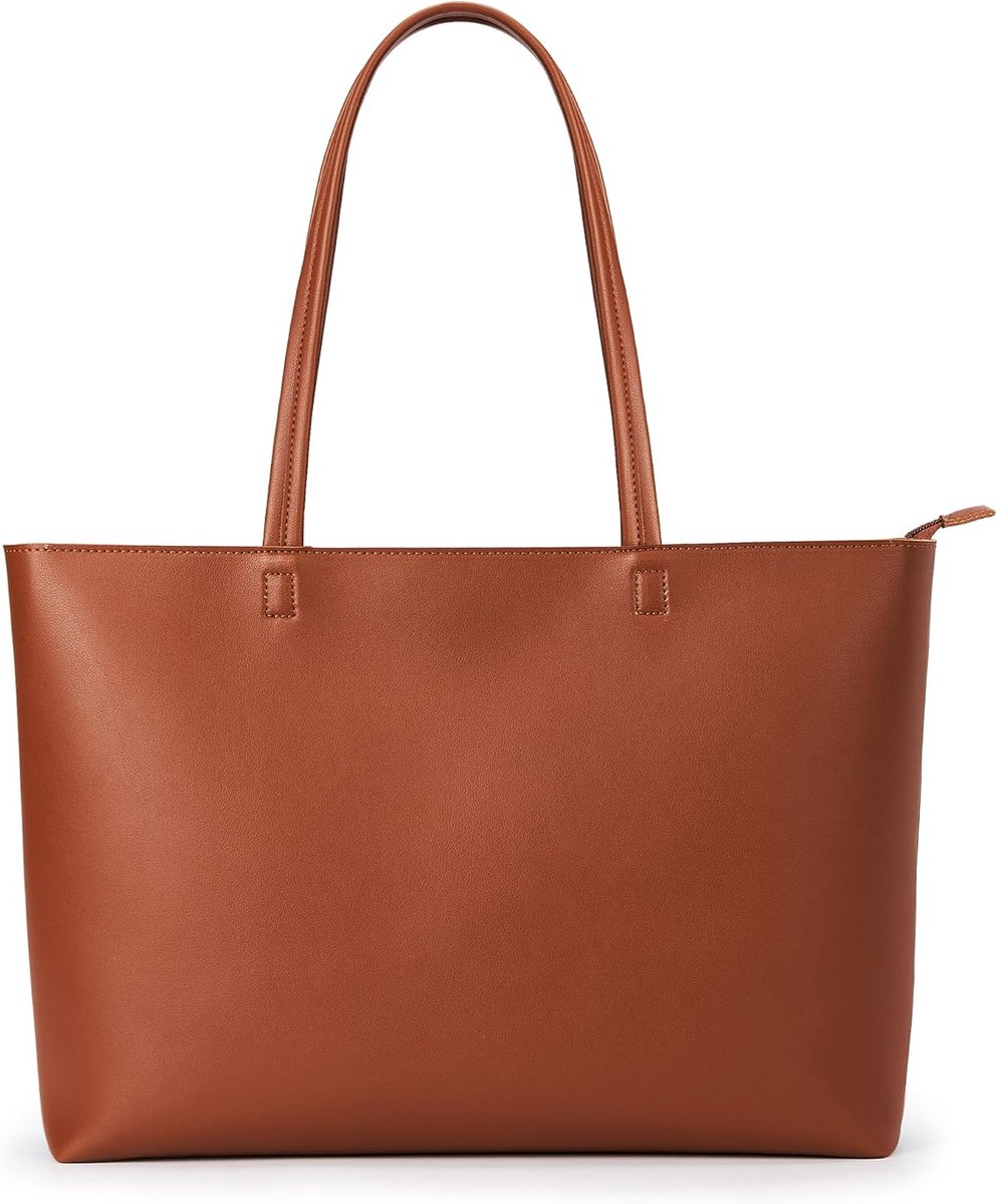 Shopper tas groot - PU leer - waterdichte handgreep - ideaal voor werk en reizen - SnelShoppen