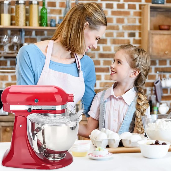 Spritzschutz vervangende spraykap - heldere spatscherm - voor Kitchen Aid 4.5-5 QT - voorkomt spetters - SnelShoppen — afbeelding 4