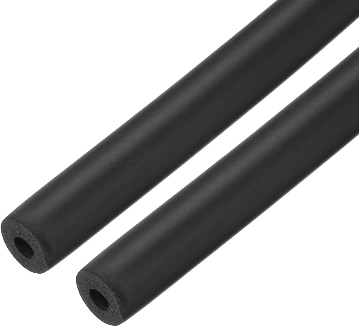 2 isolatieslangen voor slangen van 6 mm Id 16 mm buitendiameter van schuim voor greephouder, zwart