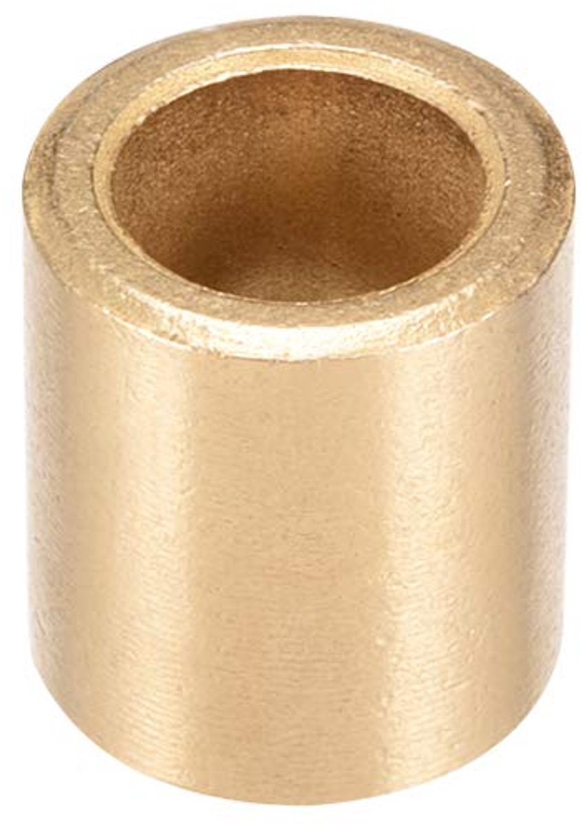 sourcing map zelfsmerende lager mouwen, gesinterde bronzen bus 12 mm x 18 mm x 10 mm 12mm x 18mm x 20mm 1 stuks.