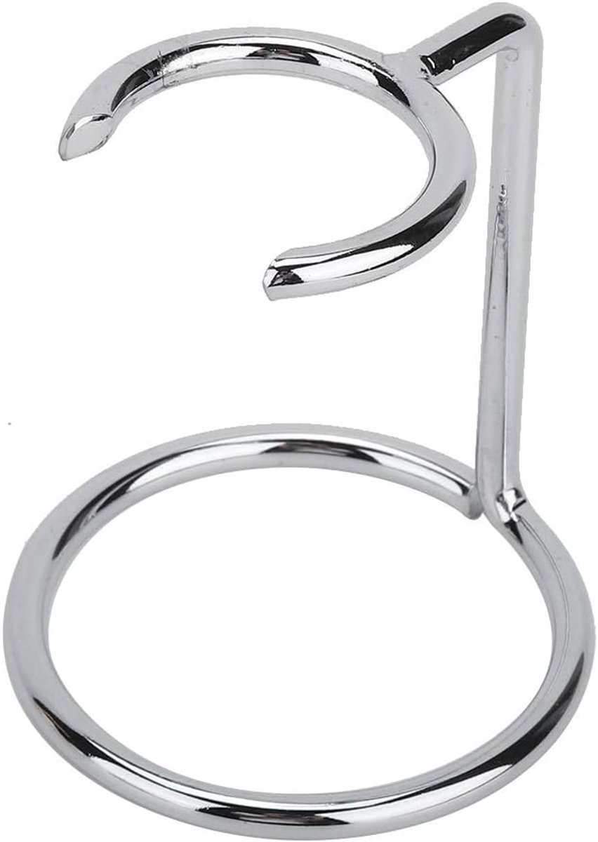 Scheermes En Scheerkwast Stand, RVS Scheerkwast Houder Razor Storage Protect Scheerset Past Op De Meeste Scheermessen En Borstels Voor Salon Home Travel